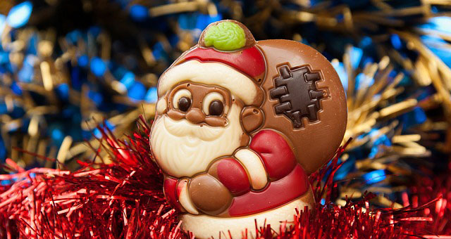 Babbo Natale di cioccolato
